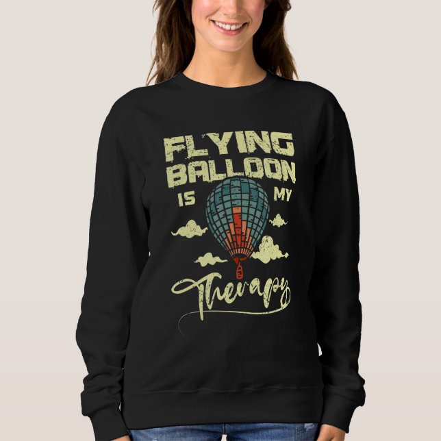 Camiseta Flying balloon is my therapy (Frente)