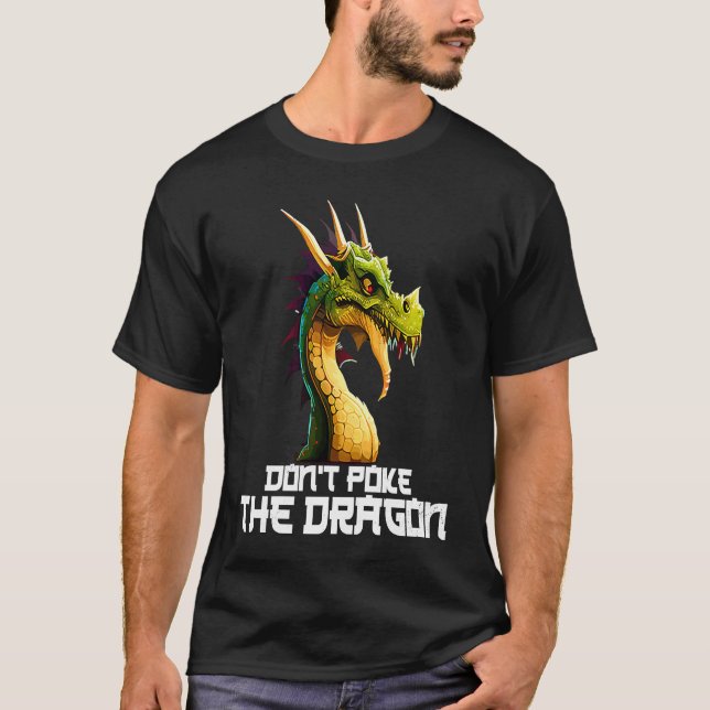Camiseta Flying Dragon Mythical Creature Japanese Legendary (Frente)