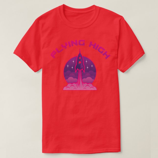 Camiseta Flying House (Frente do Design)
