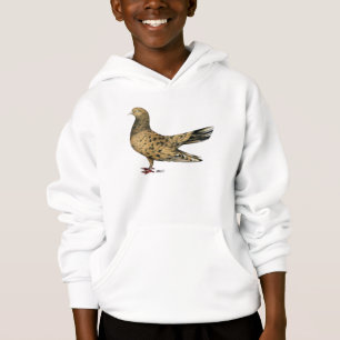 Camiseta Flying Oriental Roller Pigeon Almond