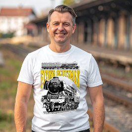 Camiseta Flying Scotsman Steam Locomotive. 1923 LNER Train