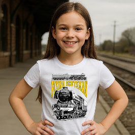 Camiseta Flying Scotsman Steam Locomotive. 1923 LNER Train