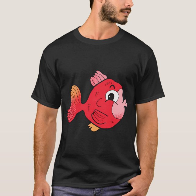 Camiseta Flynn o Peixe Tropical (Frente)