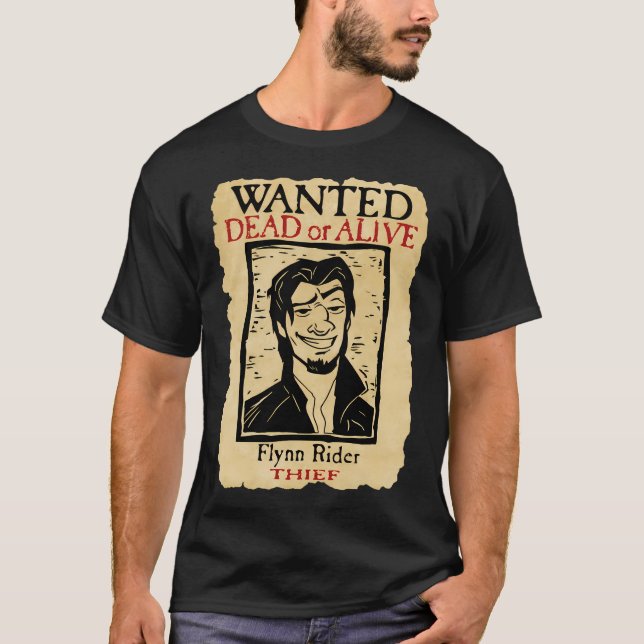 Camiseta Flynn Rider Despedaçado (Frente)