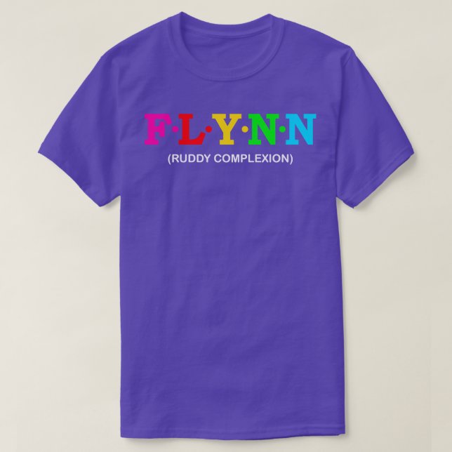 Camiseta Flynn ruddy complexion (Frente do Design)