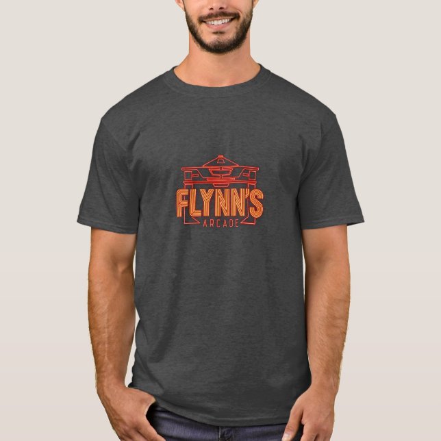 Camiseta Flynns Arcade retrô (Frente)