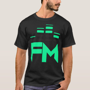 Camiseta FM Logotipo sem caroço T clássico