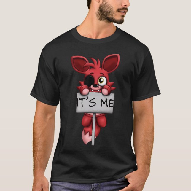 Camiseta Fnaf Cinco Noites Na Freddys Foxy Fox (Frente)