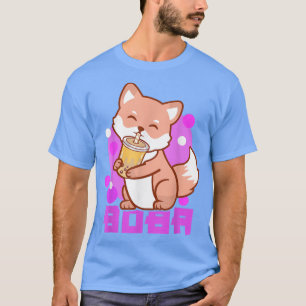 Camiseta Fo Bubble Tea Anime Boba Kawaii Neko Girls 1365