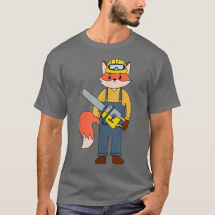 Camiseta Fo Chainsaw For Construction Worker Handymen 1371
