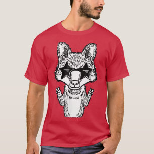 Camiseta Fo Com Óculos De SolHomens Animais Mulheres Crianç