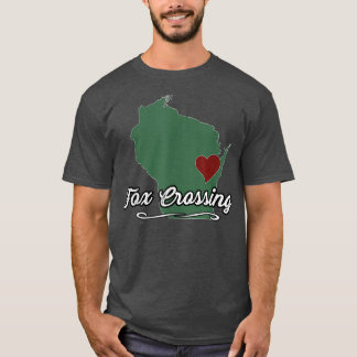 Camiseta Fo Crossing Wisconsinwi Usa City State Souvenir 18