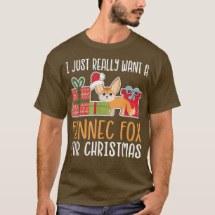 Camiseta Fo Fo Proprietário de Fennec de Natal Bonito Eu Qu