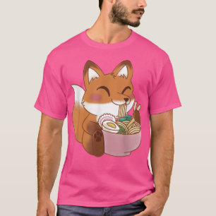 Camiseta Fo Kawaii Animal Ramen Fo