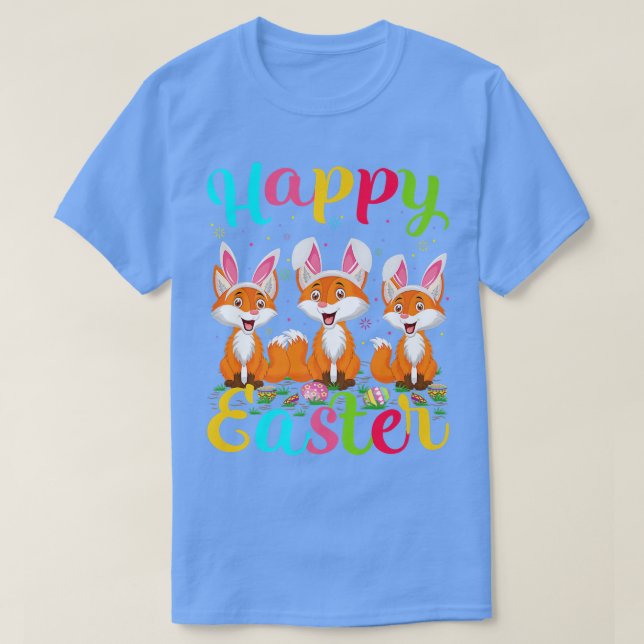 Camiseta Fo Lover Funny Easter Egg Bunny Fo Happy Easter  (Frente do Design)