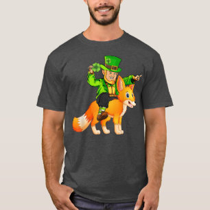 Camiseta Fo Lover Leprechaun Andando De Dia de São Patrício