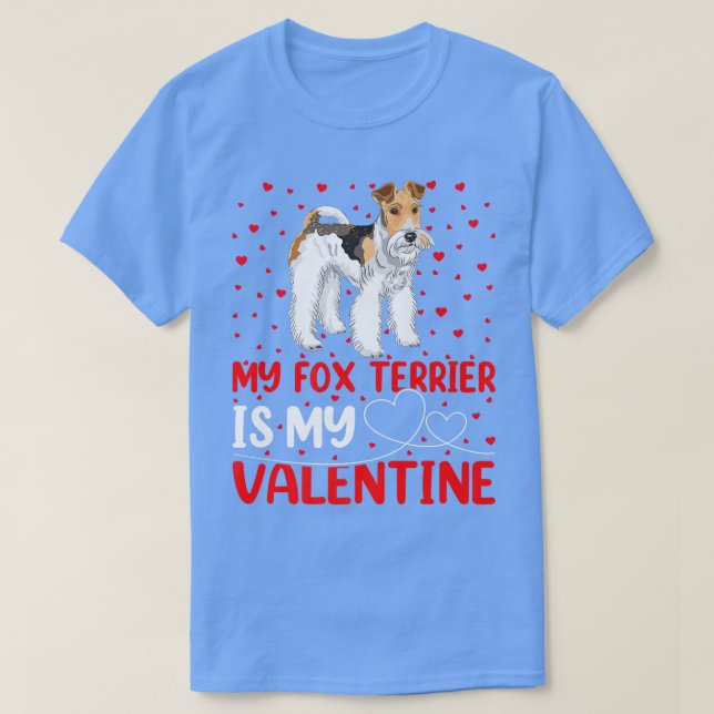 Camiseta Fo Terrier Dog Lover Encantado Meu Fo Terrier É Me (Frente do Design)