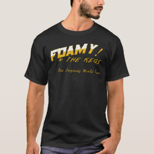 Camiseta Foamy e os kegs