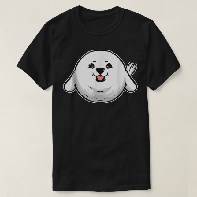 Camiseta Foca-Bebê (Frente do Design)