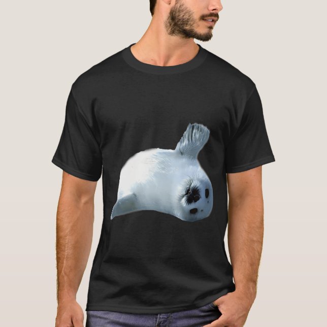Camiseta Foca-da-Groenlândia (Frente)
