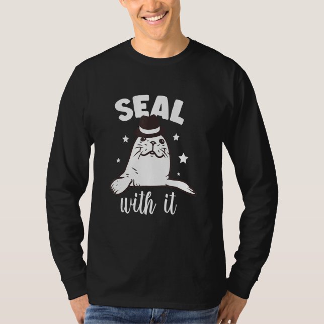Camiseta Foca Fofa Com Isso (Frente)