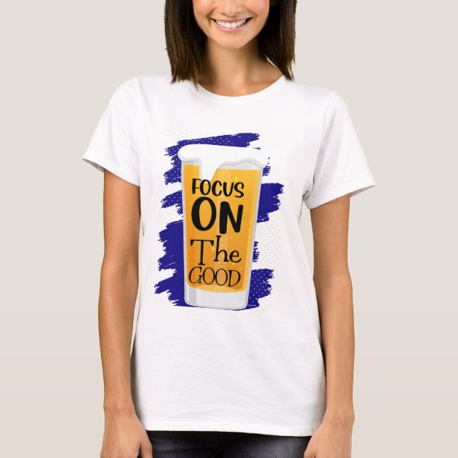 CAMISETA FOCAR NA CERVEJA BOA (Frente)