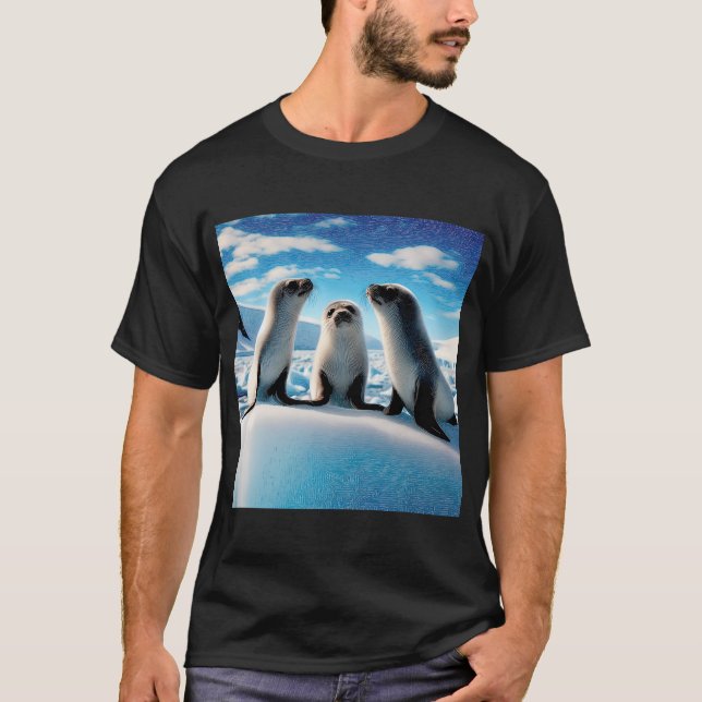 Camiseta Focas Bebês#3 (Frente)