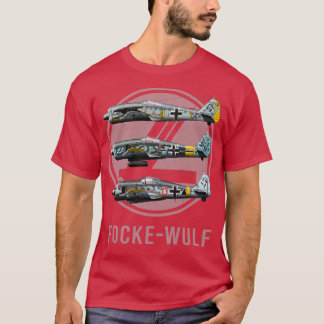 Camiseta Focke Wulf FW190 Marca d'água da coleção