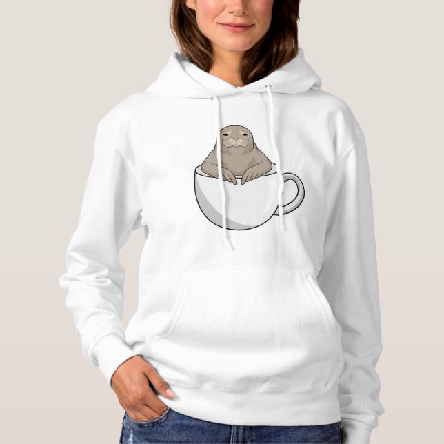 Camiseta Foco com copo de café (Frente)