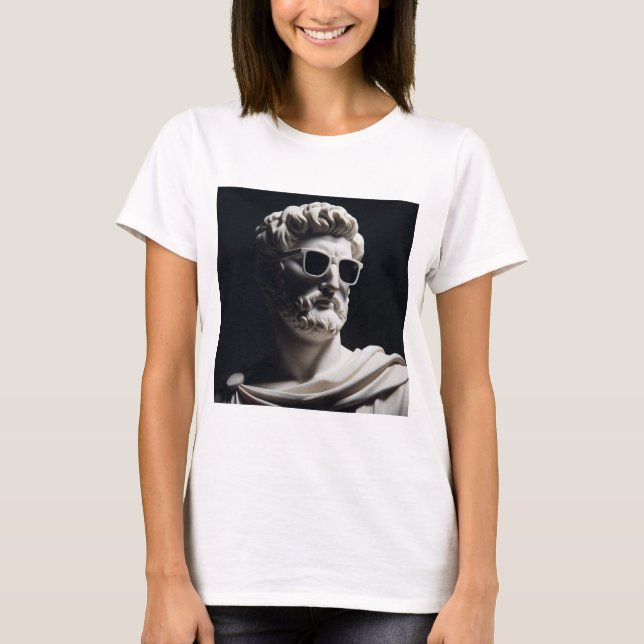 Camiseta Foco de mármore (Frente)