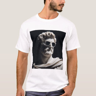 Camiseta Foco de mármore