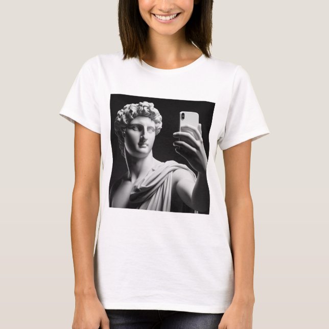 Camiseta Foco de mármore (Frente)