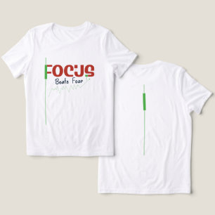 Camiseta Foco Derrota o Medo – Motivação para Disciplina no
