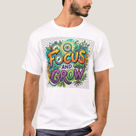 Camiseta Foco e Cresça