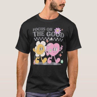 Camiseta Foco No Bom Groovy Positive Cote De Volta