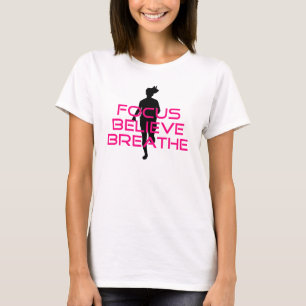 Camiseta Foco Rosa Acredite em Breathe