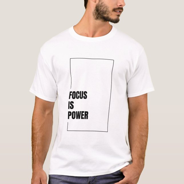 CAMISETA FOCUS IS POWER (Frente)