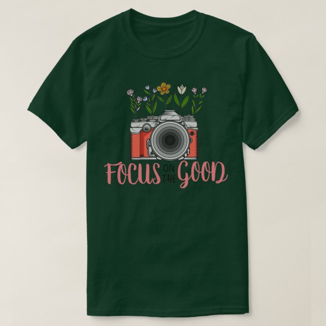 Camiseta Focus on the good design 1 (Frente do Design)