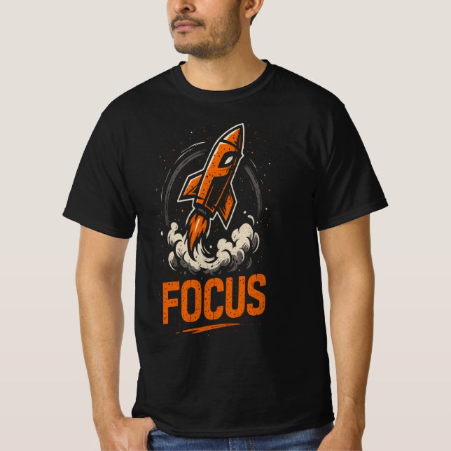 Camiseta FOCUS Rocket - Urban Launch Edition (Frente)