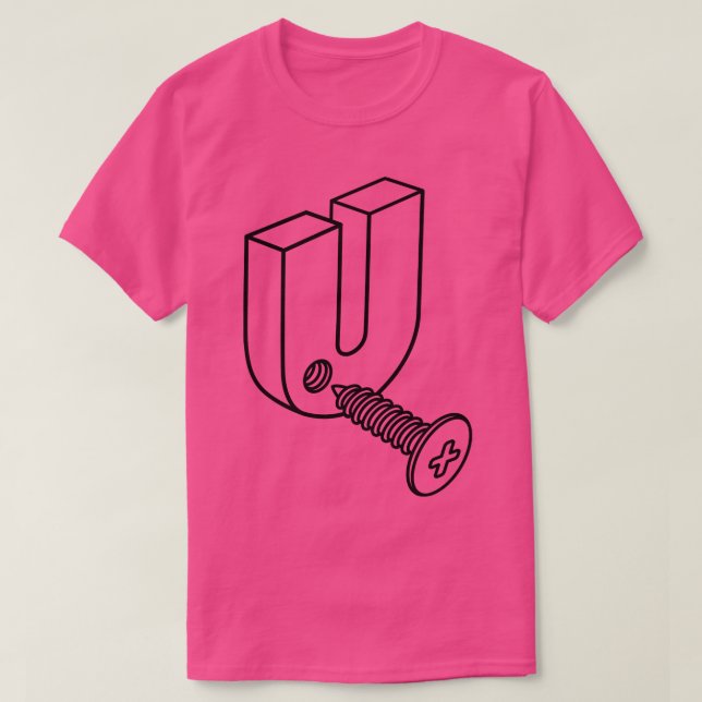 Camiseta Foda-se U Funny Construction Worker Handyman pun a (Frente do Design)