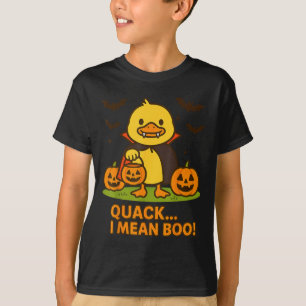 Camiseta Fodona de Halloween de Pato Engraçado - Quack I Re