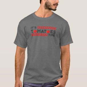 Camiseta Fodora Engraçada de Tomate Hora do Tomate