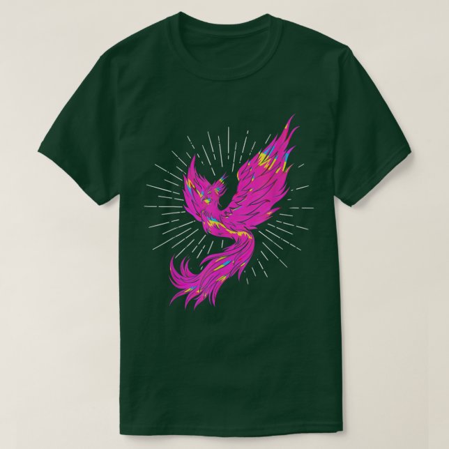 Camiseta FoeniFire BirdFantasy Phoeni (Frente do Design)