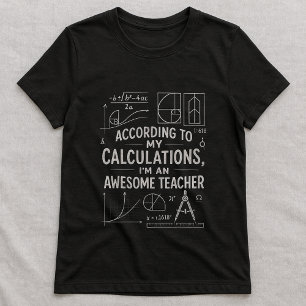 Camiseta Fofa de Fórmula Matemática, Professor Inc