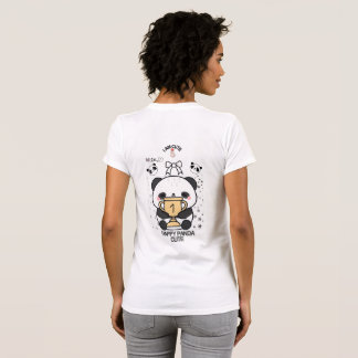 Camiseta Fofa de Panda Feliz – Panda Sorridente Ad