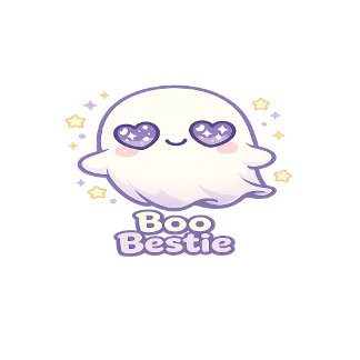 Camiseta Fofa Fantasma Kawaii Amiga de Boo Halloween