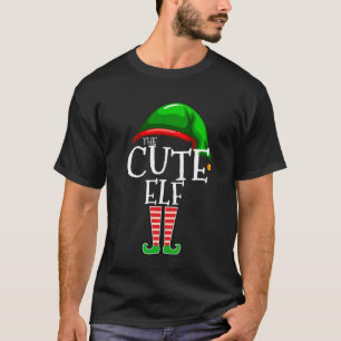 Camiseta Fofa - Grupo de Elfos Família Combinando Natal Pia