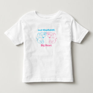 Camiseta Fofa para Crianças – Presente de Elefante