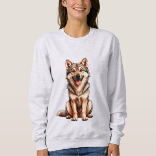 Camiseta Fofinho cão lobo da Checoslováquia Amante de anima
