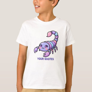Camiseta Fofinho Chibi Escorpião Zodíaco